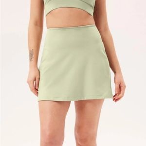 Girlfriend Collective Sport Skort in Matcha